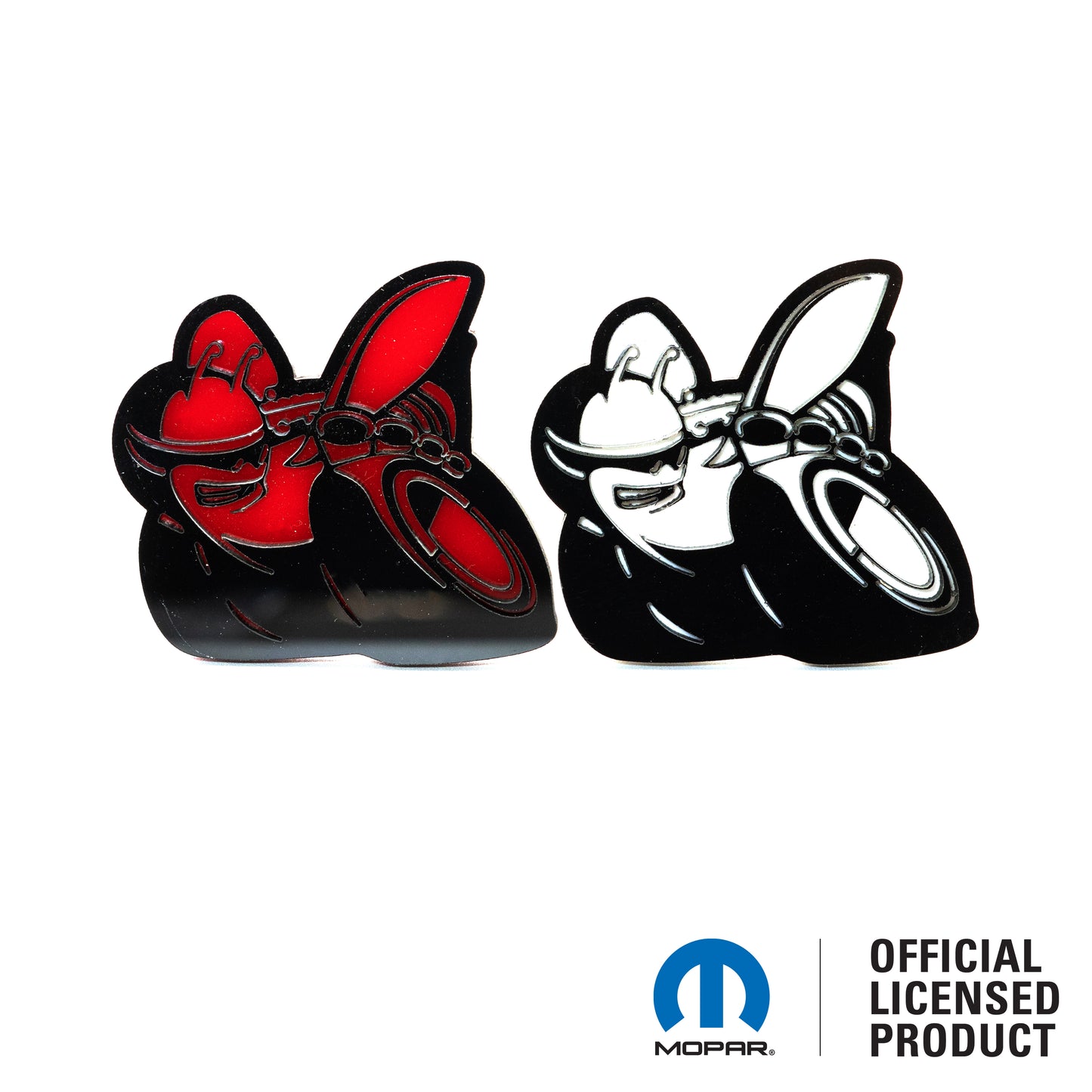 Paire de badges Fender Icon Scatpack® - Choisissez vos couleurs - Produit sous licence officielle