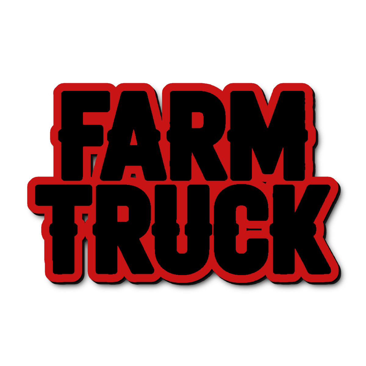 Custom Farm Truck Badge
