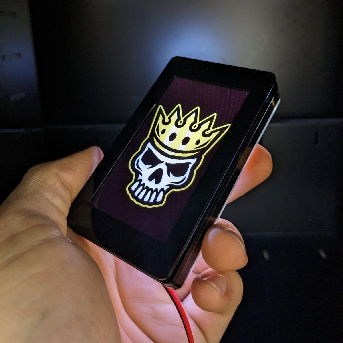 Fully Custom Full Color LED Light Up Badge - Fits Mustang® Grille or Trunk - Choose Your Design - Atomic Car Concepts