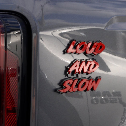 Custom Text Badge - Type Your Own - Lightning Font Double Layer