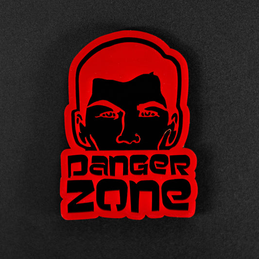 Badge inspiré de la zone dangereuse