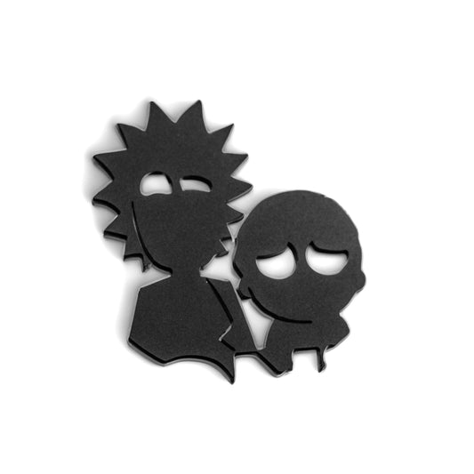 Rick and Morty Silhouette