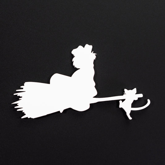 Badge inspiré de la silhouette de Kiki