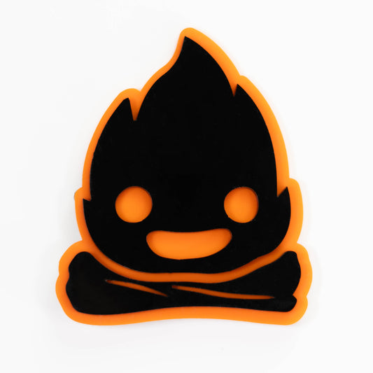 Badge d'icône inspiré de Calcifer