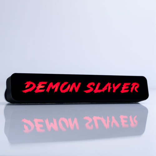 Custom LED Grille Badge - Lightning Font - 1.12