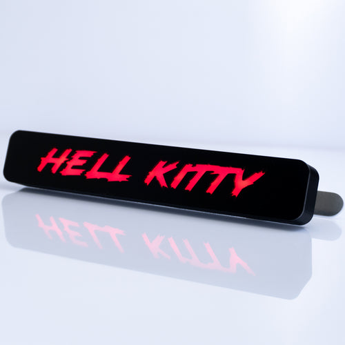 Custom LED Grille Badge - Lightning Font - 1.12