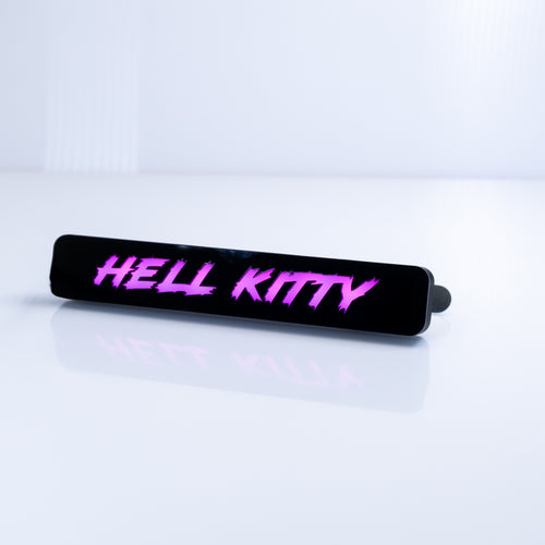 Custom LED Grille Badge - Lightning Font - 1.12