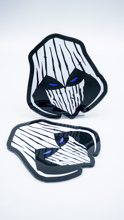 Emblème de voiture entièrement personnalisé - Couleur complète - Concevez le vôtre - Montage personnalisé