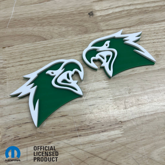 HellHawk® Head Badge Pair - Officially Licensed Product