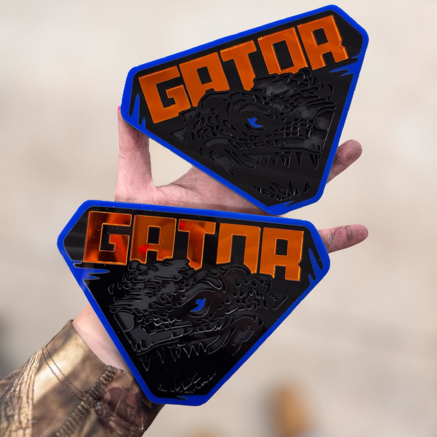 Gator Badge Pair