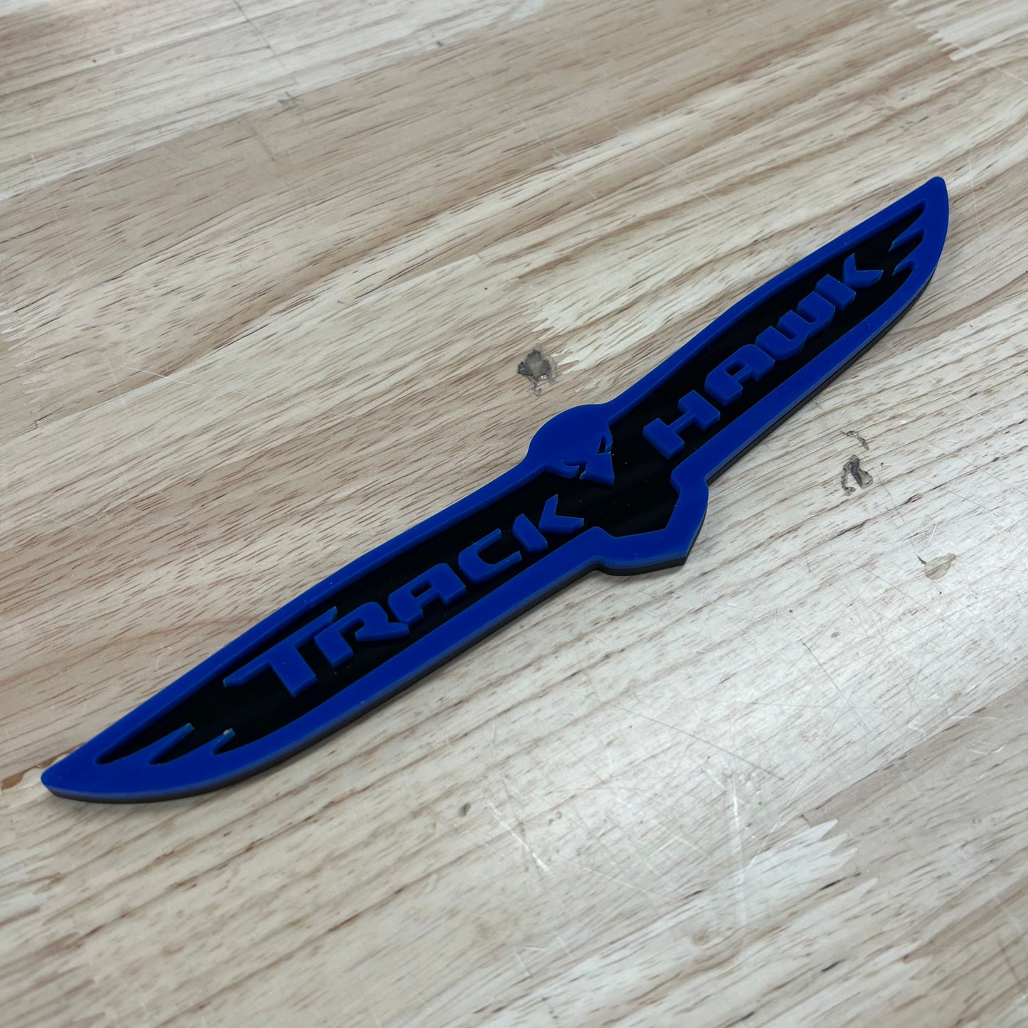 TrackHawk® Dual Layer Truck Badge - Multiple Colors Available - Officially Licensed Product