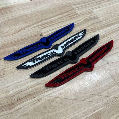 TrackHawk® Dual Layer Truck Badge - Multiple Colors Available - Officially Licensed Product