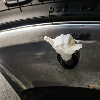 Hang Loose Valve Stem Caps - Set of 4