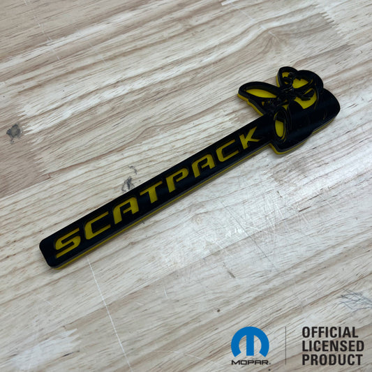 Scatpack® Badge - Grille or Body Mount - Officially Licensed Product