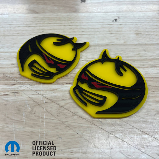 Paire de badges Scatpack® Head Fender - Choisissez vos couleurs - Produit sous licence officielle