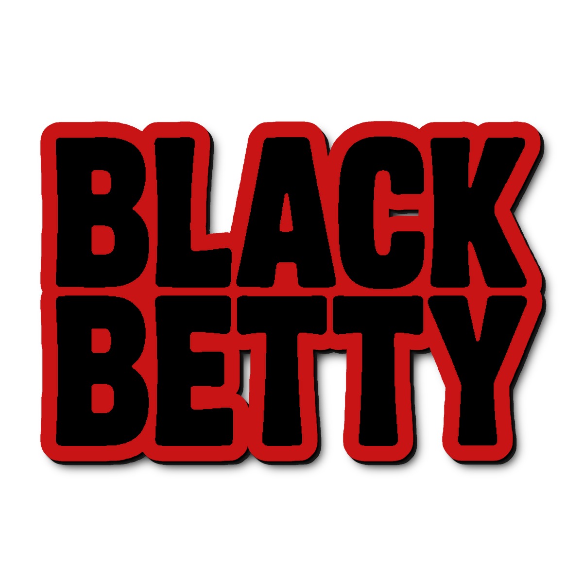 Custom Black Betty Badge