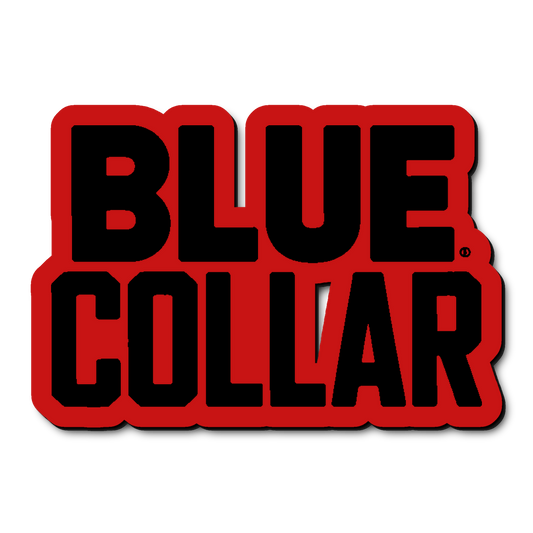 Custom Blue Collar Badge