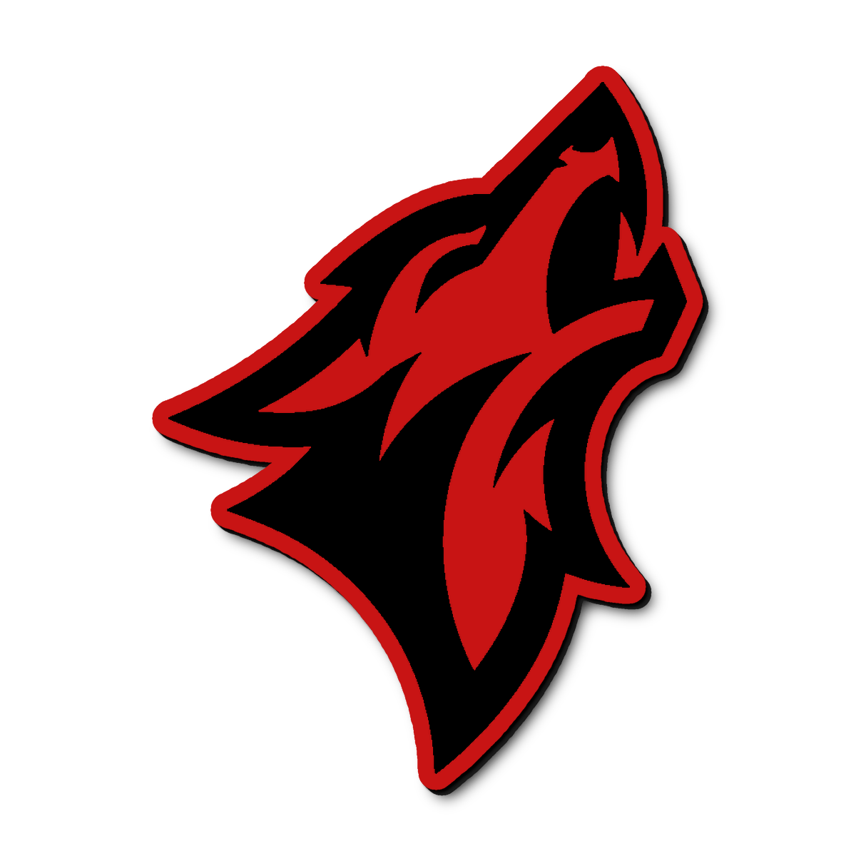 Custom Coyote Badge