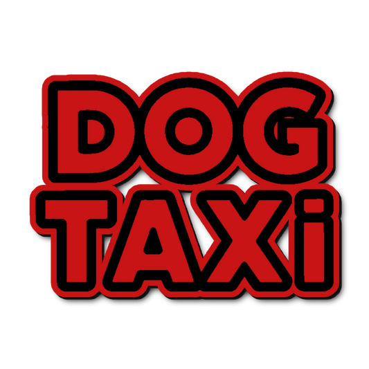 Custom Dog Taxi Badge