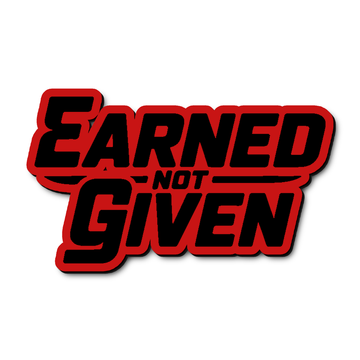 Custom Earned Not Given Badge