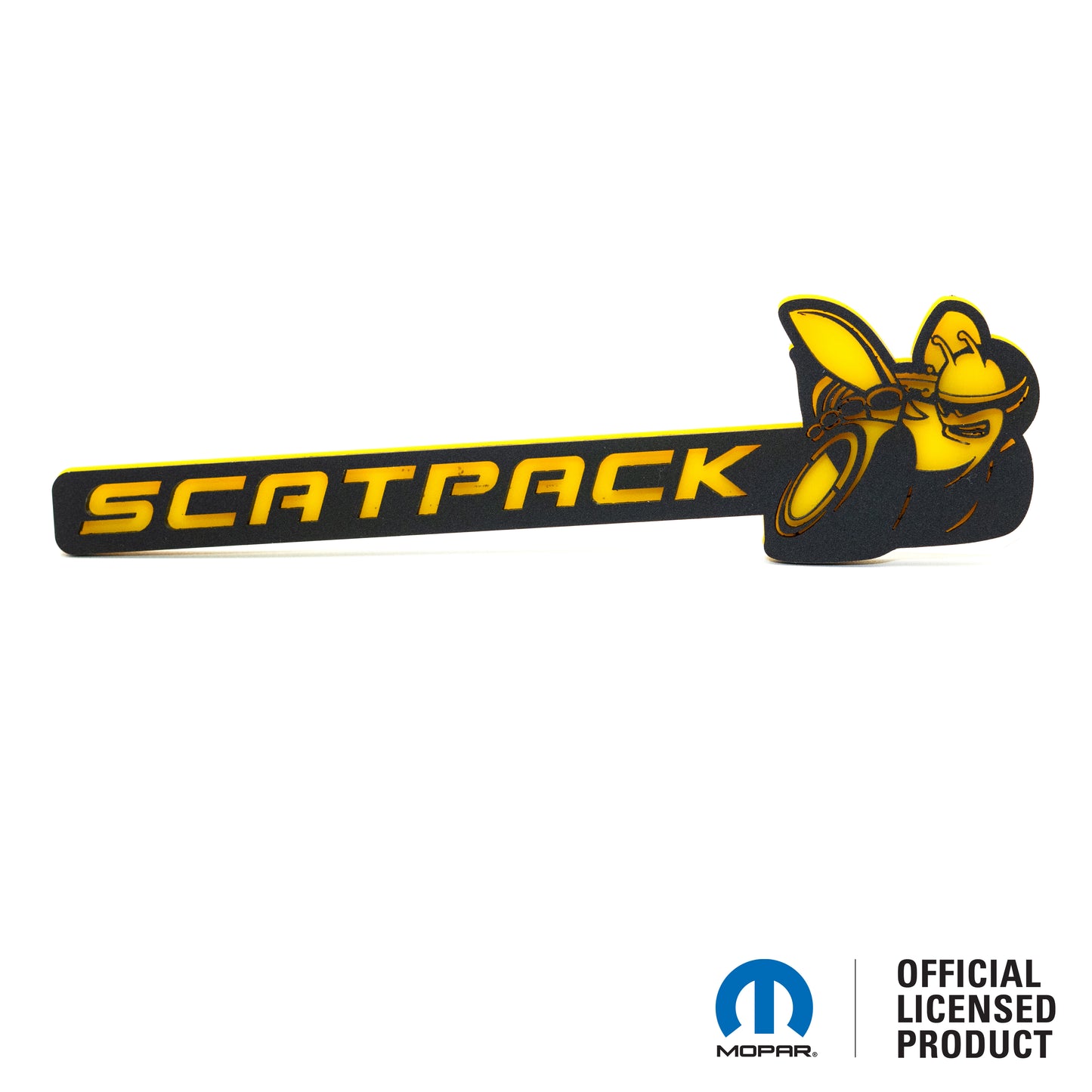 Badge Scatpack® - Support de calandre ou de carrosserie - Produit sous licence officielle