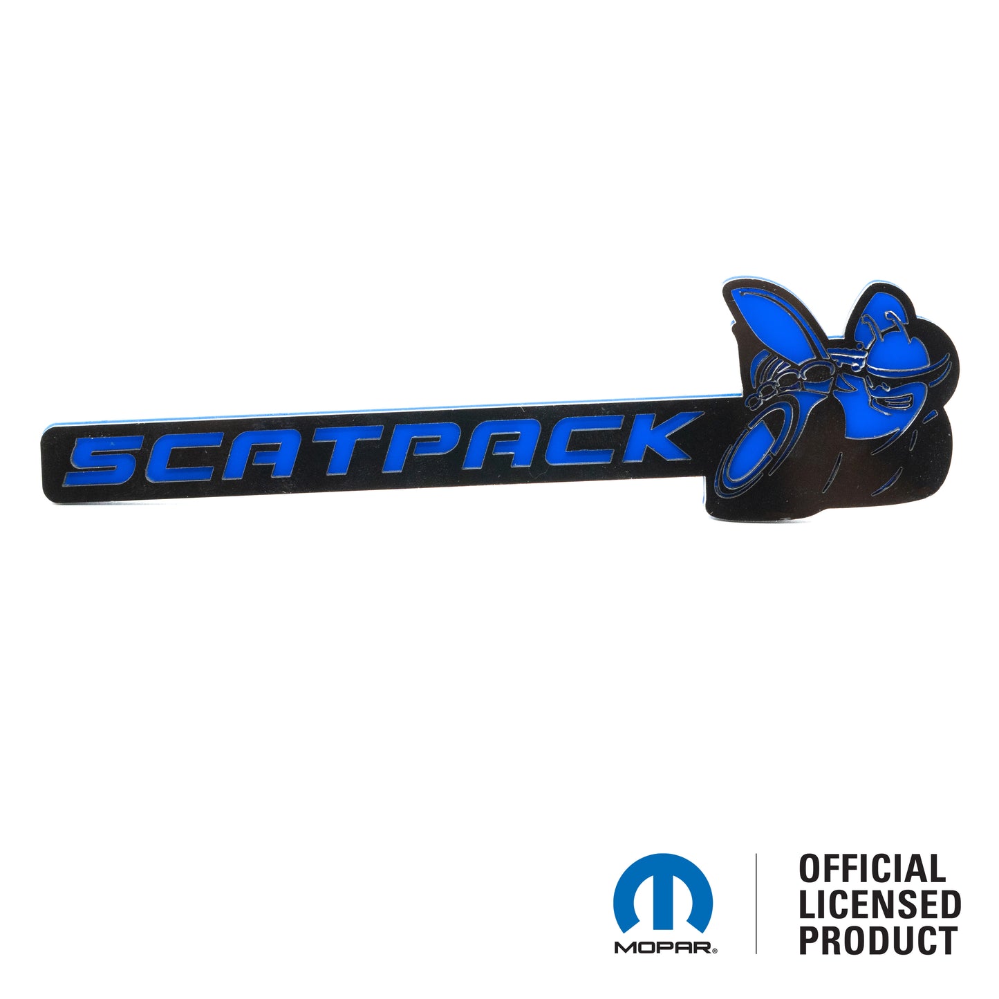 Badge Scatpack® - Support de calandre ou de carrosserie - Produit sous licence officielle