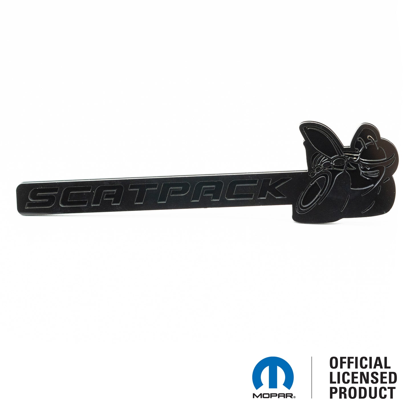 Badge Scatpack® - Support de calandre ou de carrosserie - Produit sous licence officielle