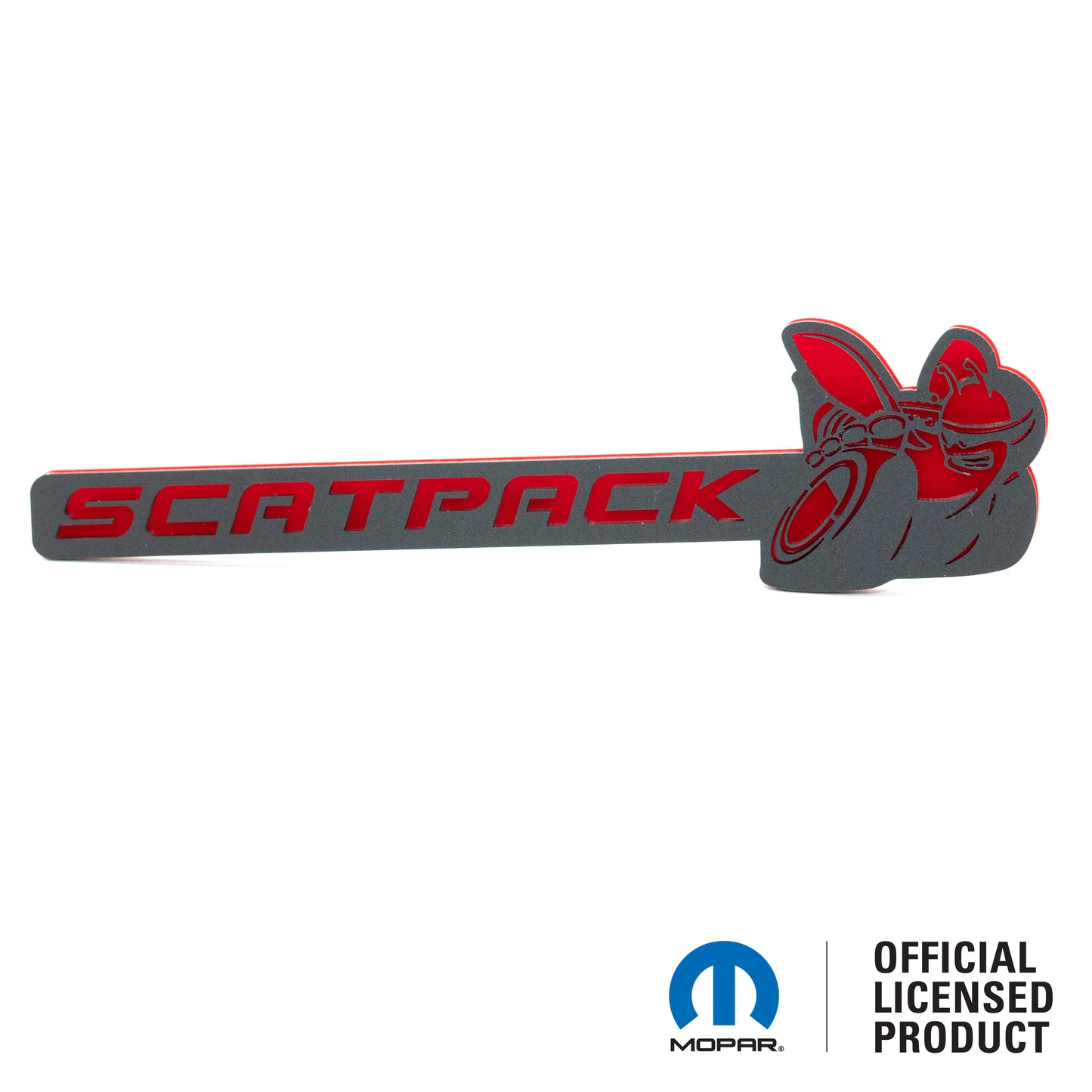 Badge Scatpack® - Support de calandre ou de carrosserie - Produit sous licence officielle