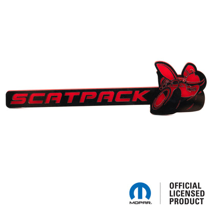 Badge Scatpack® - Support de calandre ou de carrosserie - Produit sous licence officielle
