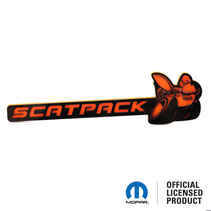 Badge Scatpack® - Support de calandre ou de carrosserie - Produit sous licence officielle