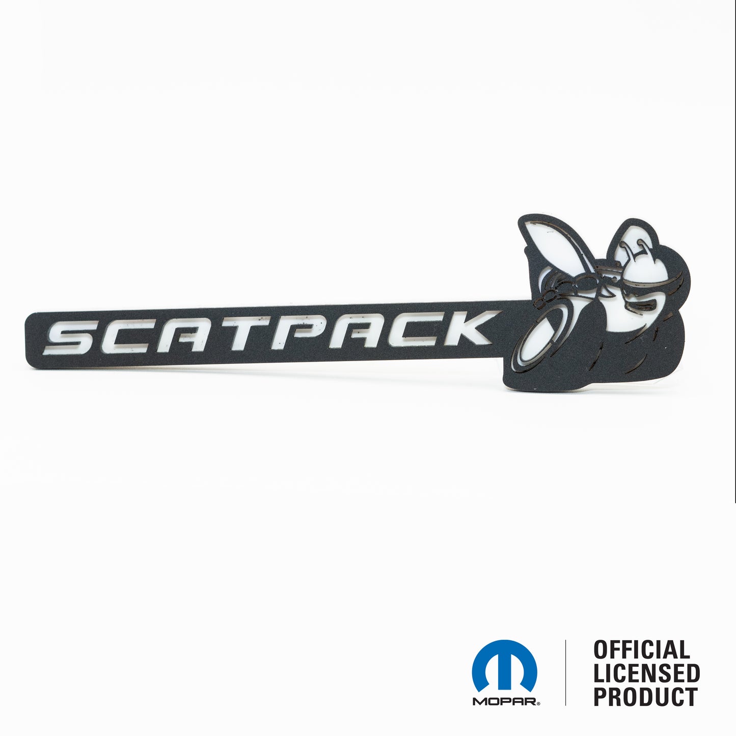 Badge Scatpack® - Support de calandre ou de carrosserie - Produit sous licence officielle