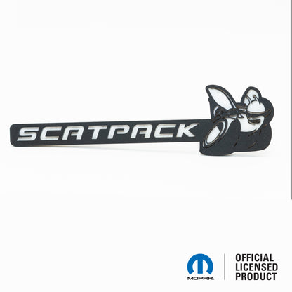 Badge Scatpack® - Support de calandre ou de carrosserie - Produit sous licence officielle