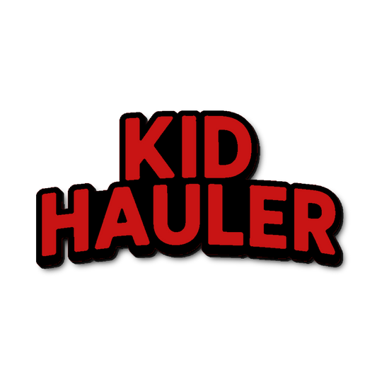 Custom Kid Hauler Badge