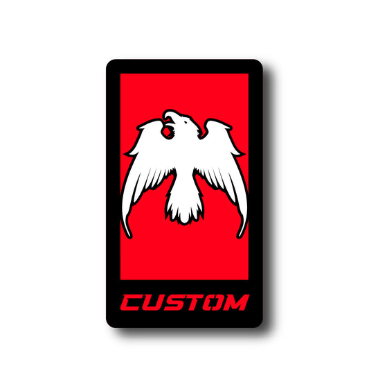 Upload Your Own Badge with Custom Text - Fits Mustang® Grille or Trunk