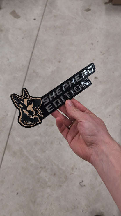 Shepherd Edition Car Badge