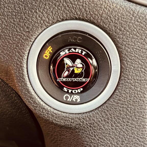 Scatpack® Engine Start Button Overlay - Officially Licensed Product