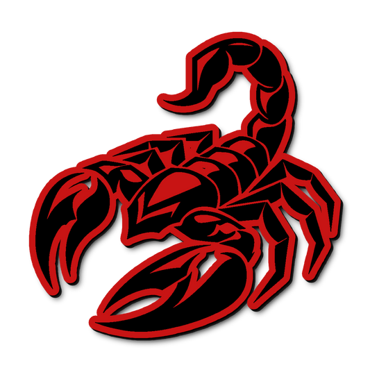 Custom Scorpion Badge