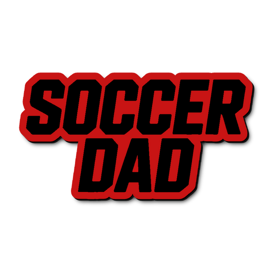 Custom Soccer Dad Badge