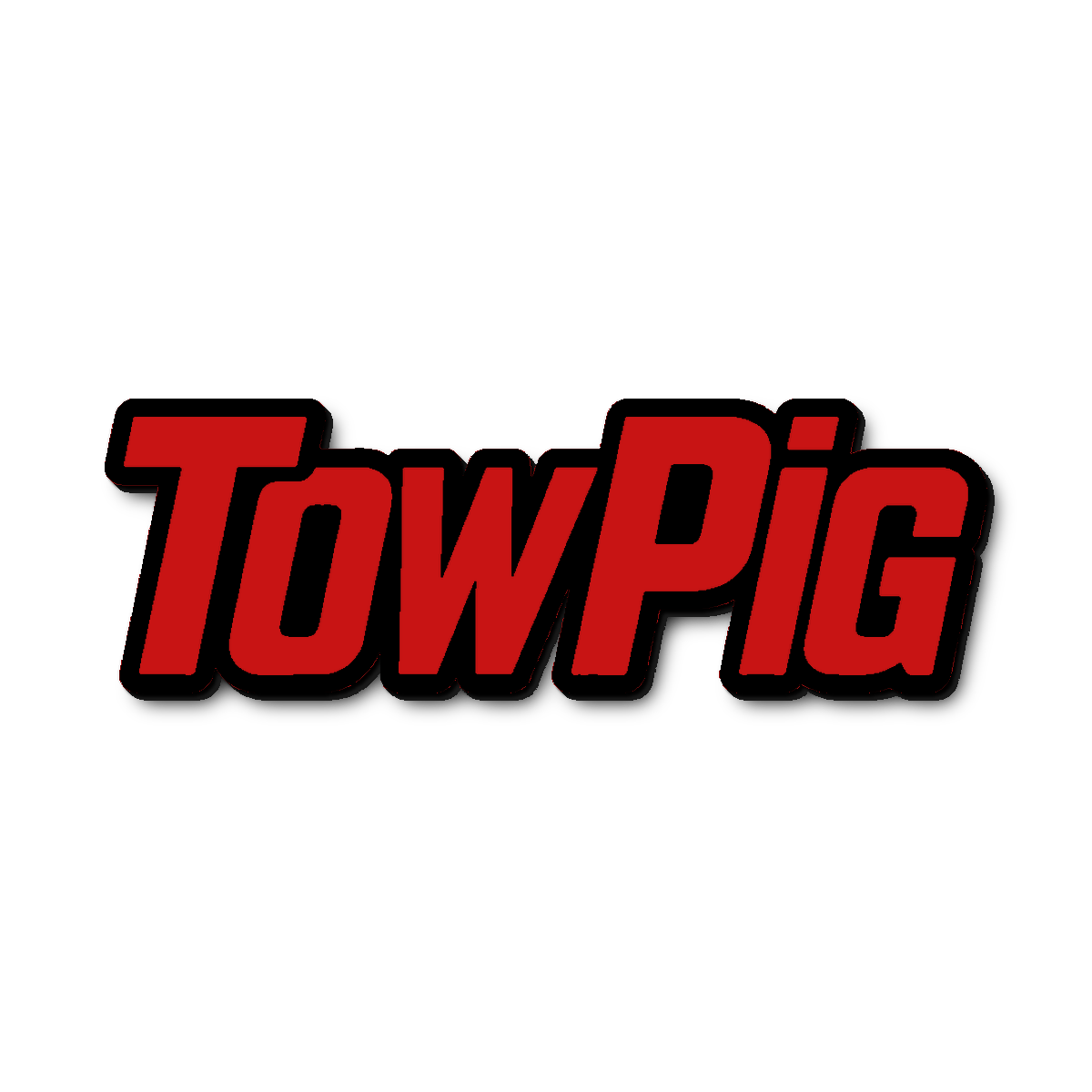 Custom Tow Pig Badge