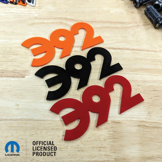 392 Badge - Crate Logo Style - Choose Your Colors - Atomic Car Concepts