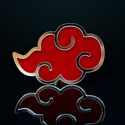 Akatsuki Cloud Inspired Icon Badge - Tape Mount - Atomic Car Concepts