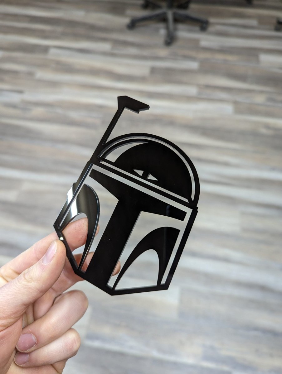 Boba Fett Inspired Icon Badge - Tape Mount - Atomic Car Concepts