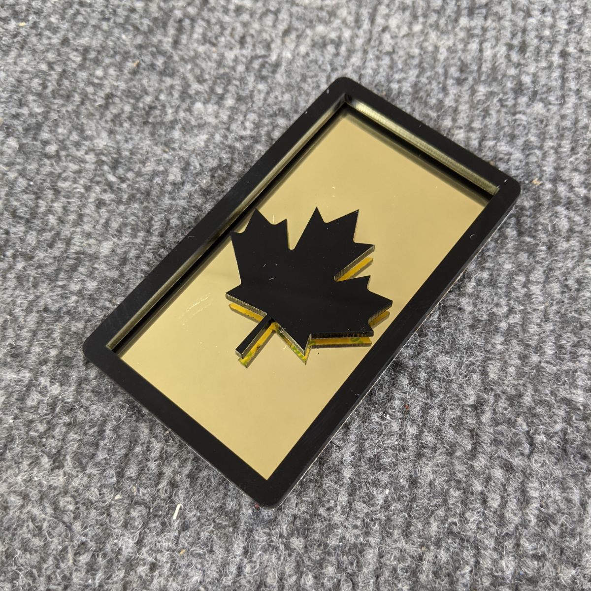 Canadian Maple Leaf Badge - Fits Mustang® Grille or Trunk - Atomic Car Concepts