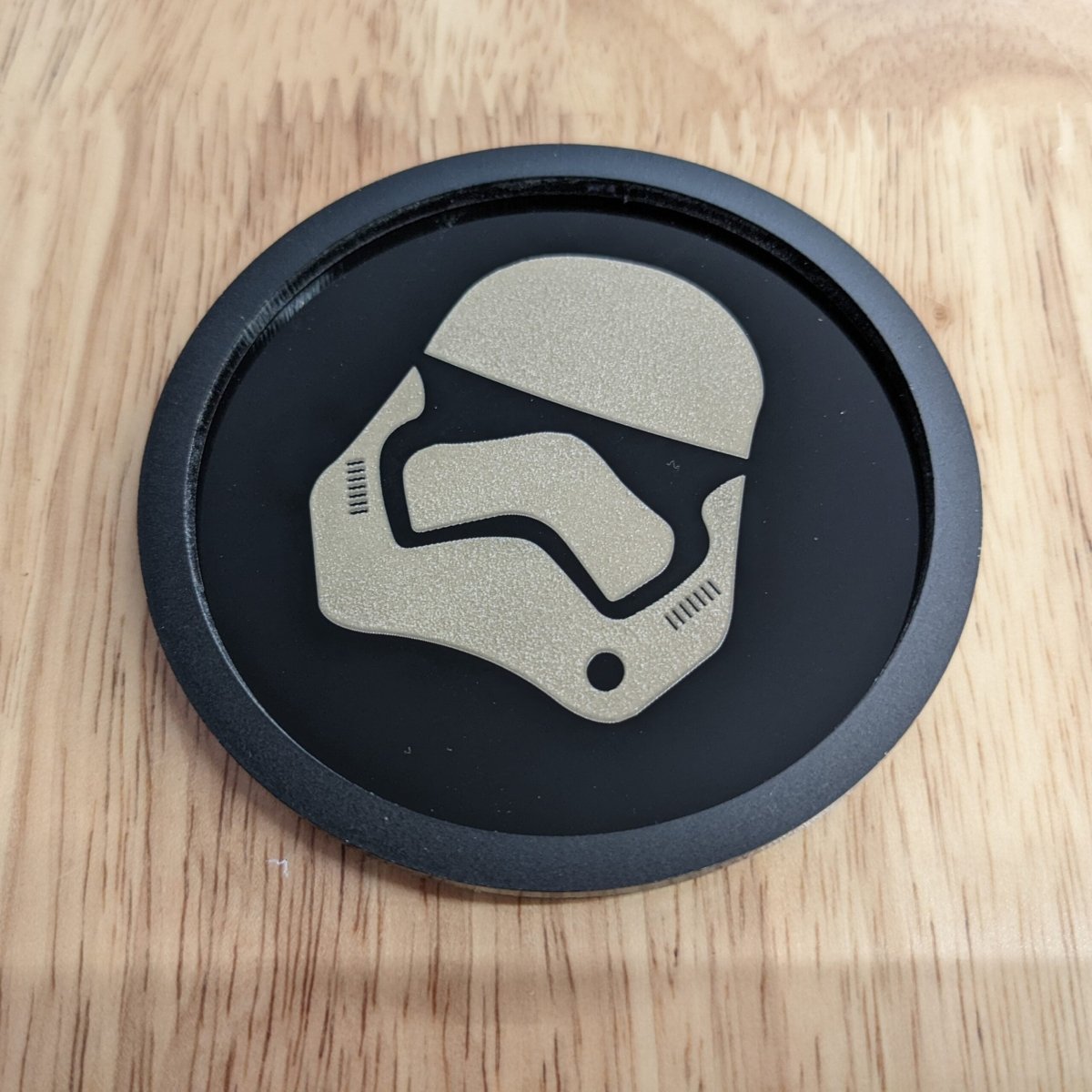 Cupholder Bottom - Stormtrooper - Black - Atomic Car Concepts