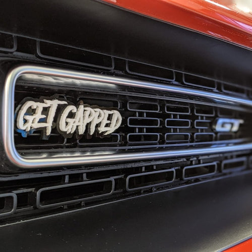 Custom Text Badge - Type Your Own - Aggressive Font - Double Layer - Atomic Car Concepts