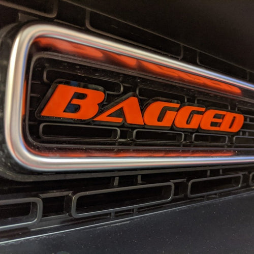 Custom Text Badge - Type Your Own - OEM Font - Double Layer - Atomic Car Concepts