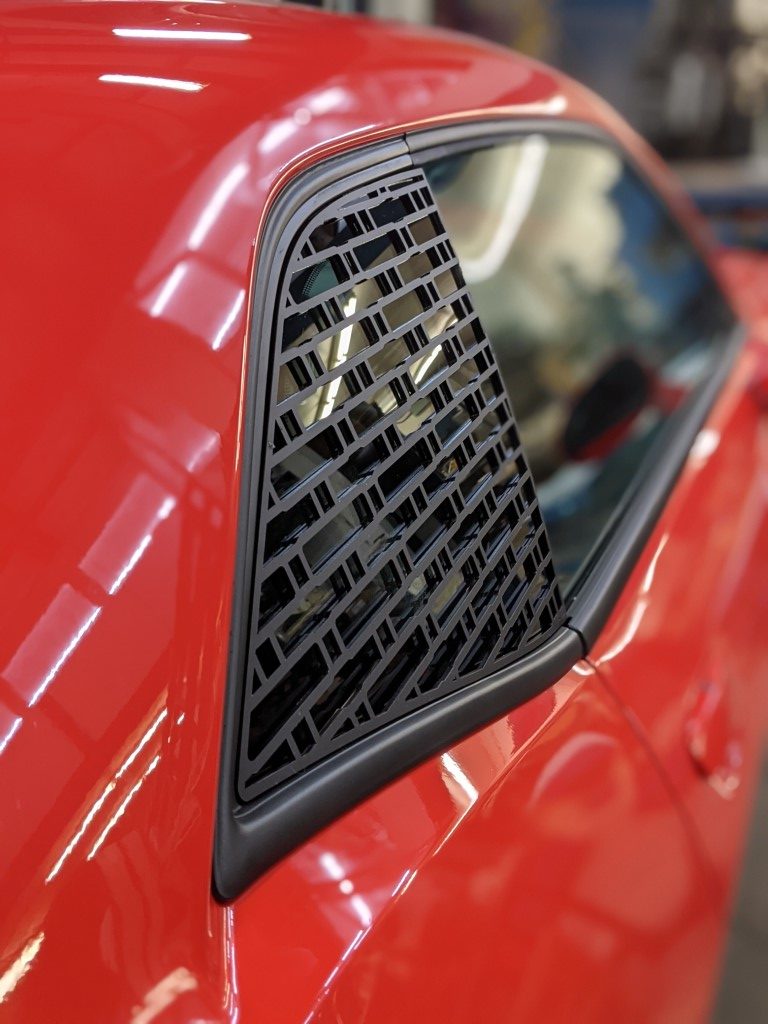 Elongated Hexagon Window Louvers - Fits 15-21 Challenger® - Atomic Car Concepts