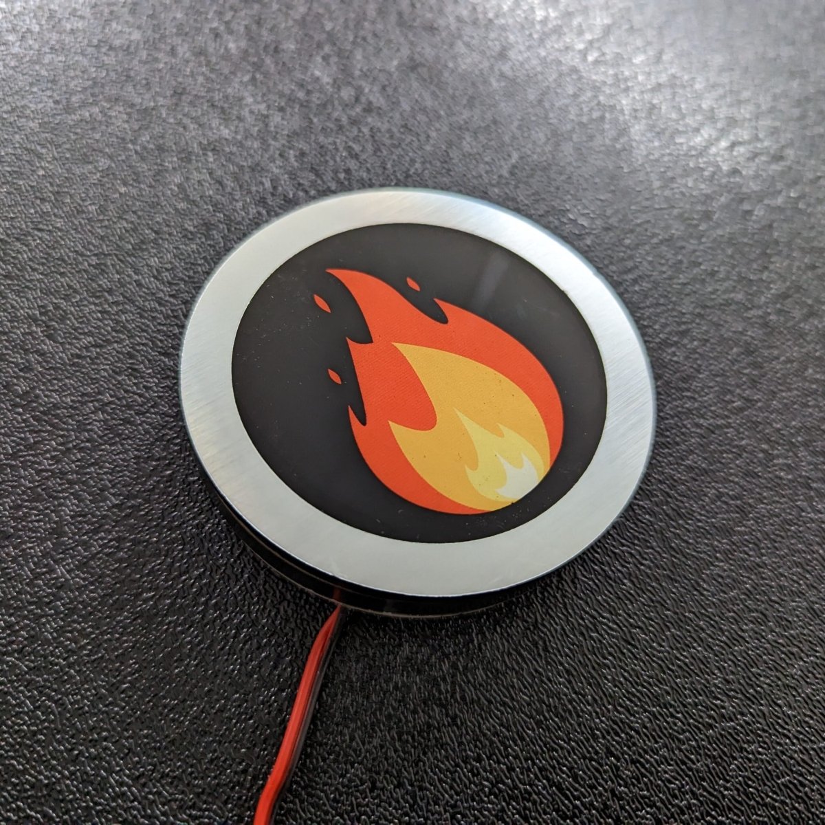 Full Color LED Light Up Car Emblem Medallion - Custom Mounting - Multiple Designs Available - Atomic Car Concepts