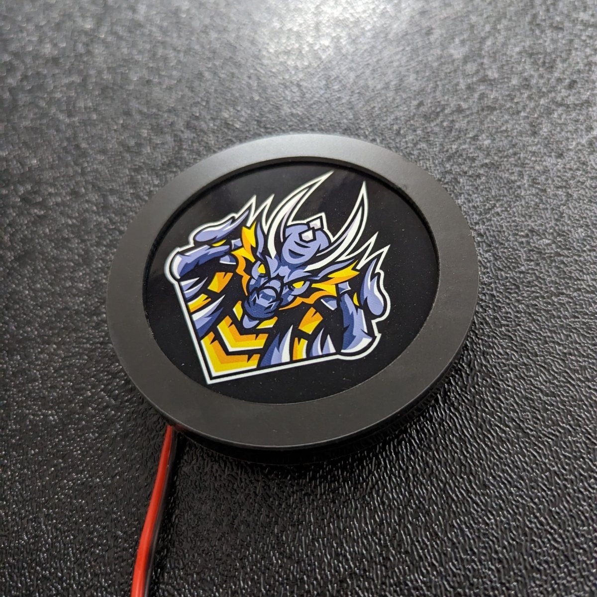 Full Color LED Light Up Car Emblem Medallion - Custom Mounting - Multiple Designs Available - Atomic Car Concepts