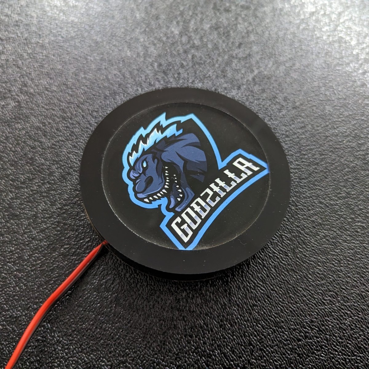 Full Color LED Light Up Car Emblem Medallion - Custom Mounting - Multiple Designs Available - Atomic Car Concepts